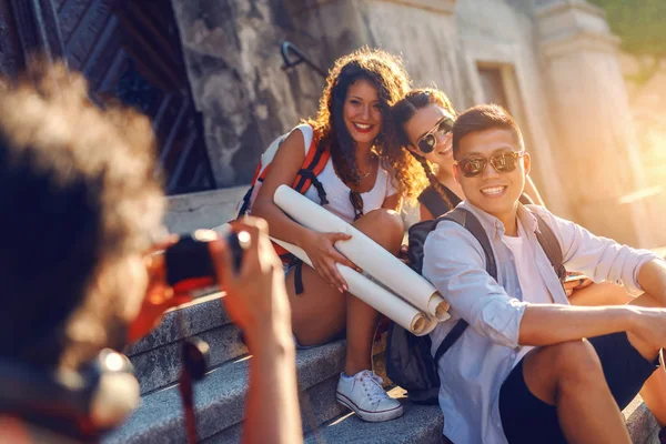 Viajeros turistas